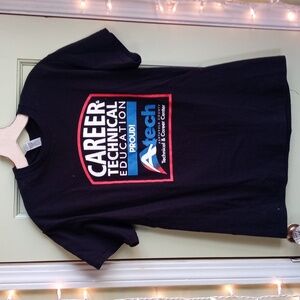 Men's Gildan A Tech career & technical novelty T-shirt 👕 M heavy cotton